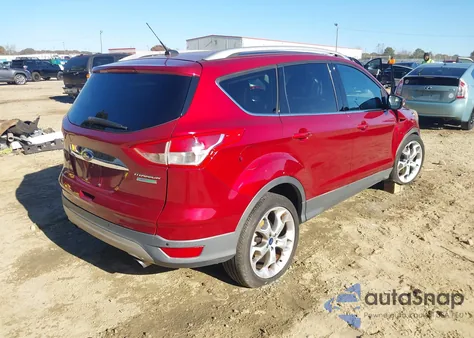 2014 Ford Escape Titanium из США, поврежденный, VIN 1FMCU0J91EUE20554